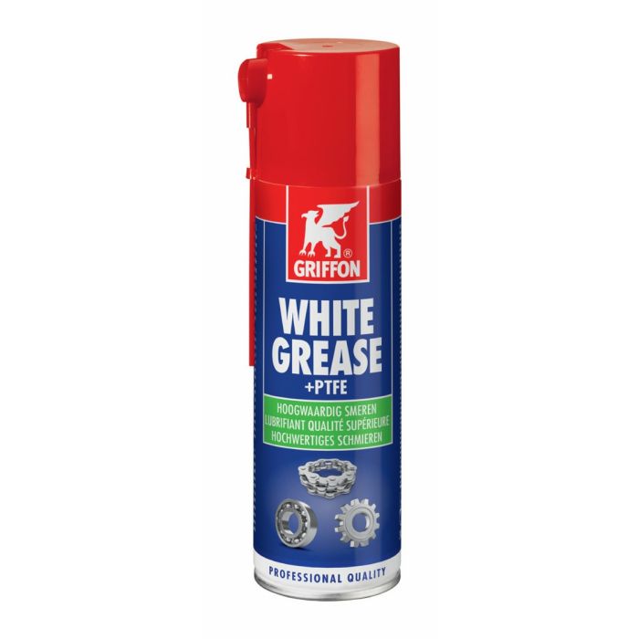 Spray graisse blanche + PTFE pour roulement 300ml | GRIFFON
